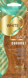 Packet- White 2 Black Coconut Dark Bronzing Lotion