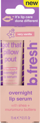 b.fresh I Got That Pillow Pout Very Vanilla Overnight Lip Serum