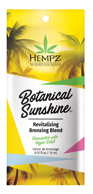 Packet- Hempz Botanical Sunshine Revitalizing Bronzing Blend