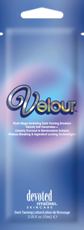 Packet- Velour Plush Mega Hydrating Dark Tanning Emulsion