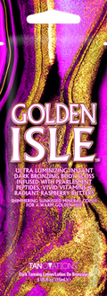 Packet- Golden Isle Ultra Luminizing Instant Dark Bronzing Body Gloss