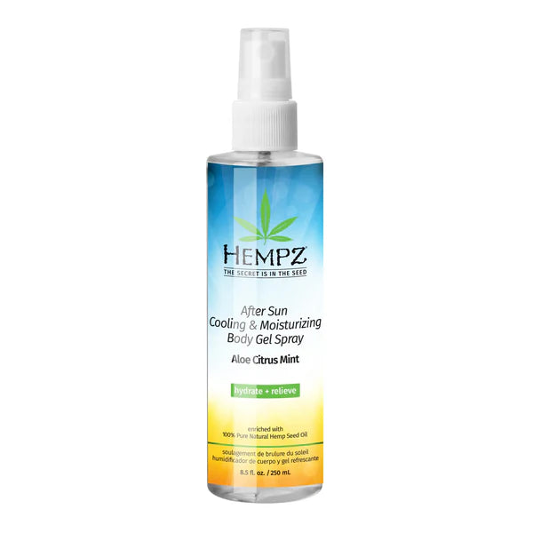 Hempz After Sun Cooling & Moisturizing Body Gel Spray – Aloe Citrus Mint