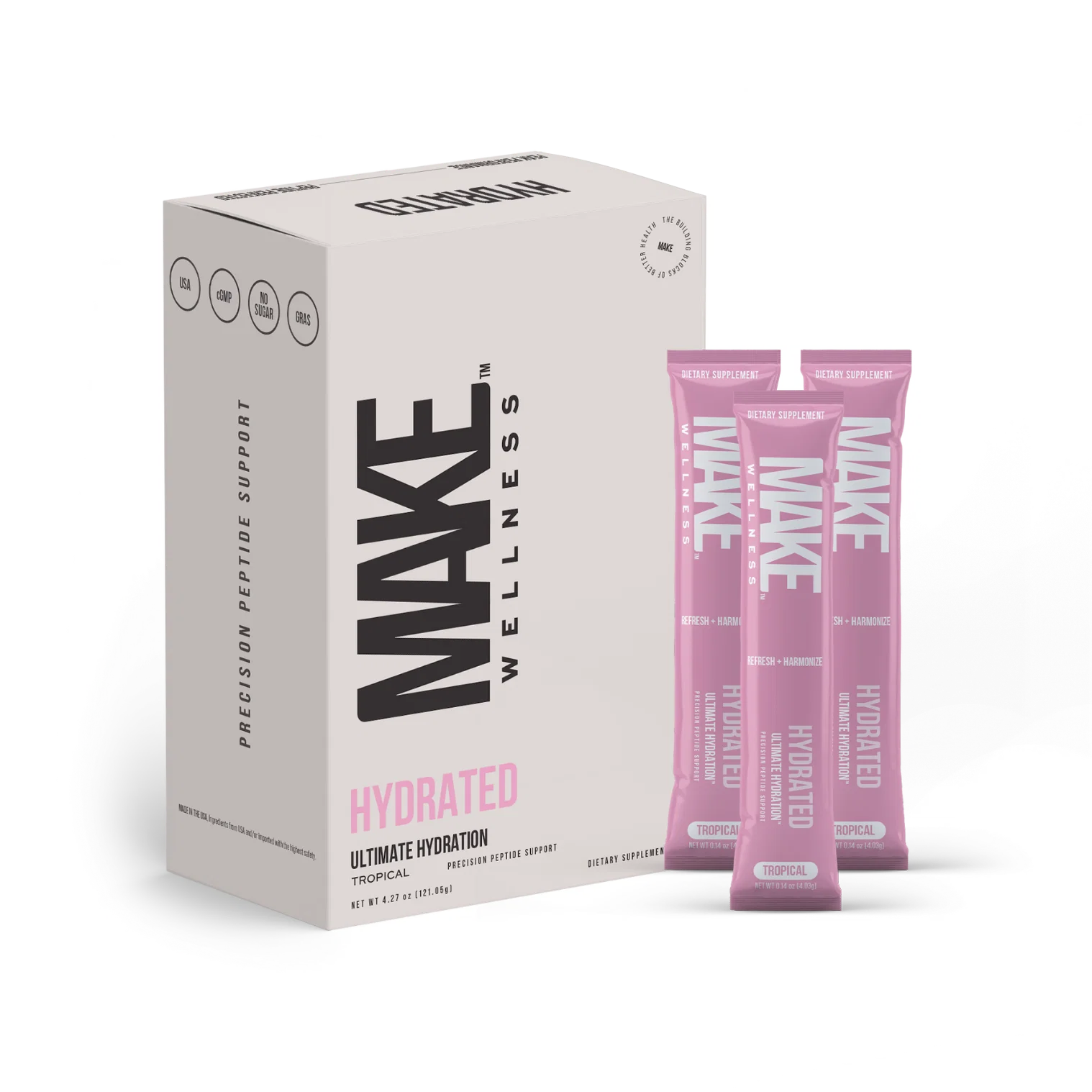 MAKE Wellness HYDRATED- Tropical Sample