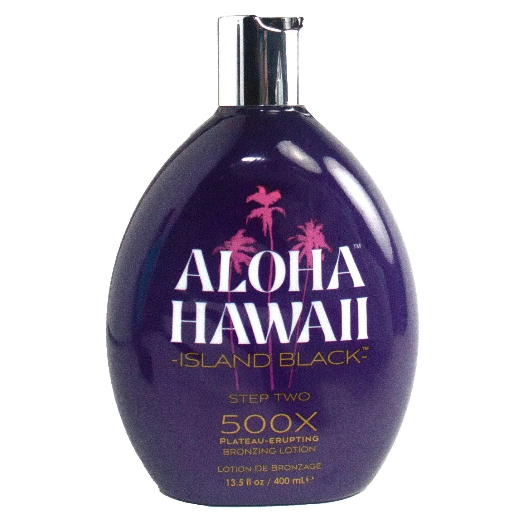 Aloha Hawaii Island Black Step Two 500X Bronzing Lotion